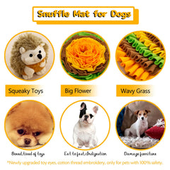 Meilzer Snuffle Mat con erizo parlante para jugar.