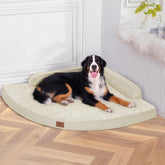 MEKIY cama ortopédica para perro grande XXXL, soporte cómodo al dormir