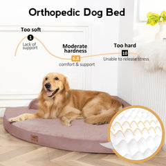 MEKIY Cama XL con funda lavable para limpieza fácil