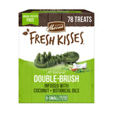 Merrick Fresh Kisses para perros mini, paquete de 78 uds, limpieza dental.