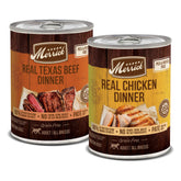 Merrick Real Texas Beef Dinner en lata, textura suave para perros adultos