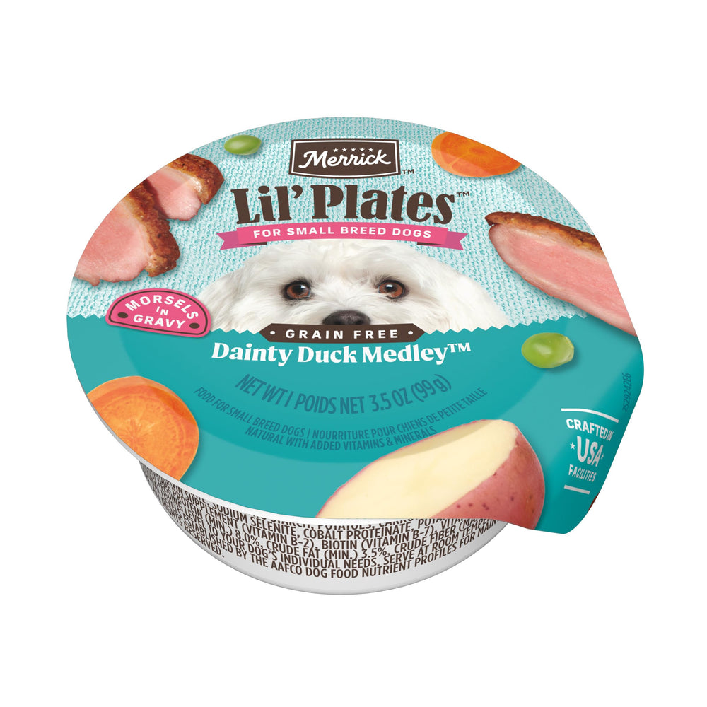 Merrick Lil’ Plates: pato desosado como primer ingrediente.