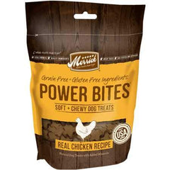 Merrick Power Bites sin cereal, snack apto para perros