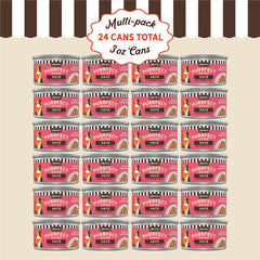 Textura suave de paté Merrick Purrfect Bistro, ideal para gatos exigentes.