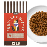 Merrick Purrfect Bistro tazon sin grano con pollo real para gatos