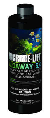 MICROBE-LIFT Algaway 5.4 en envase frontal para tratamiento rápido de algas