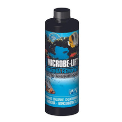 MICROBE-LIFT Remover de Amoníaco, botella vertida, ayuda a mantener el agua del acuario estable.