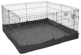 Base lona PVC MidWest para corrales cuadrados, fácil de limpiar