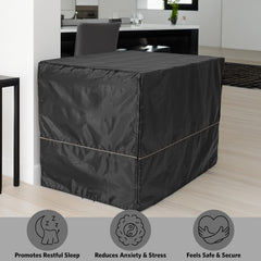 MidWest Homes for Pets cobertor con acceso de puerta ajustable para ventilación y comodidad