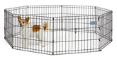 MidWest Homes for Pets: corral 18 pulgadas, 16 pies cuadrados para juego seguro