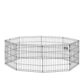 MidWest corral de ejercicio de 24 pulgadas con paneles conectados para perros pequeños.