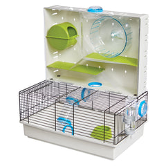 MidWest Homes for Pets Arcade Hamster Home, vista frontal, ideal para observación y juego