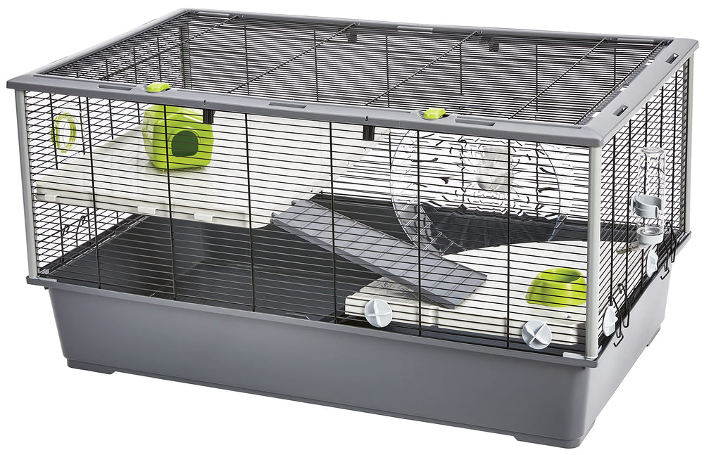 Jaula Hamster Nation Jumbo de MidWest con accesorios incluidos para empezar
