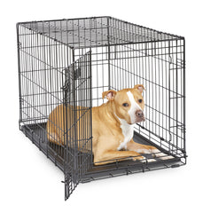 MidWest iCrate con recubrimiento negro, resistencia para uso diario.