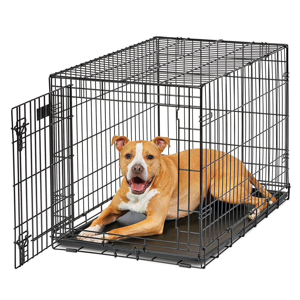 Jaula LifeStages de 36 pulgadas para perros, entrada amplia y cómoda.