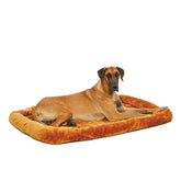 MidWest QuietTime cama gigante para perros, 54x37, con soporte de cuello y cabeza