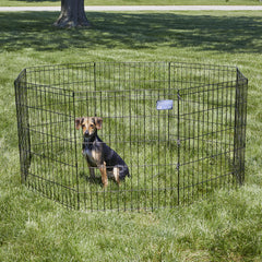 MidWest Homes for Pets corral sin puerta ofrece seguridad sin complicaciones.