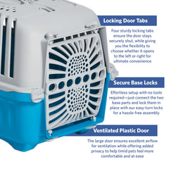 MidWest Spree ofrece buena ventilación y visibilidad para tu mascota.