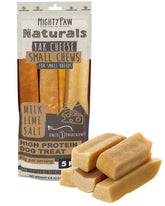 Mighty Paw Yak Cheese Sticks: ingredientes simples y naturales para perros.
