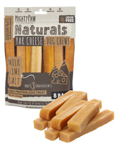 Mighty Pawa Yak Cheese Sticks: barras de queso yak, snack natural para perros.