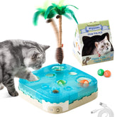 Migipaws: pelotas EVA rodando para activar la actividad física del gato
