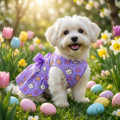 Vestido Miiemiu para perro tejido suave y transpirable