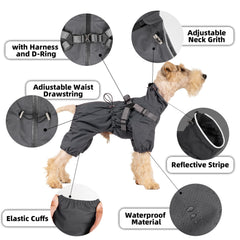Mile High Life cobertura total de cuatro patas, protección completa contra viento y agua.