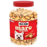 Milk-Bone MaroSnacks: envases dobles de 40 oz para perros de todos los tamaños.