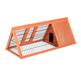 MilleLoom caja conejos portátil de dos puertas, ideal para interior y exterior
