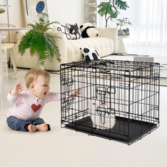 Jaula MilleLoom con interior espacioso para mascotas pequeñas, ideal para crecimiento y comodidad