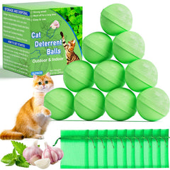Deterrente para gatos exterior de Mimo Style con menta para mantener gatos fuera del jardín
