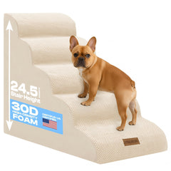 Miorun escaleras para perros para cama alta, acceso seguro.