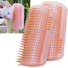 Miwoowim cepillo auto-cuidado para gato con extensión de 6.1 pulgadas para mayor alcance.