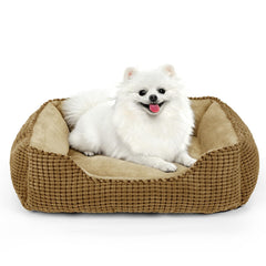 Cama MIXJOY para perros medianos, lavable y cómoda para dormir