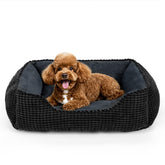 Cama MIXJOY para perros, formato rectangular y lavable, ideal para descanso diario.
