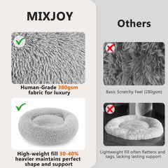MIXJOY tamaño 23x23 pulgadas, ideal para gatos o perros pequeños.
