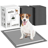 MIZOK almohadillas para perros, vista frontal 23x24, absorción rápida para entrenamiento.