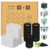 Filtros MJYNITE para fuente de gato: capturan pelos y residuos para agua más limpia.