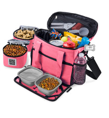 Mobile Dog Gear bolsa rosa para perros pequeños, ideal para viajar.