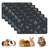 MODESLAB cobaya jaula liner 16x30 navy, superficie suave y absorbente para higiene