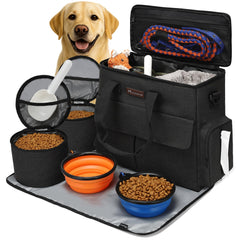 Modoker bolsa-viaje-perro-accesorios, ideal para mantener todo organizado.