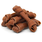 MON2SUN Huesos de mantequilla de cacahuete de 5 pulgadas, 6 unidades, para perros pequeños y medianos.