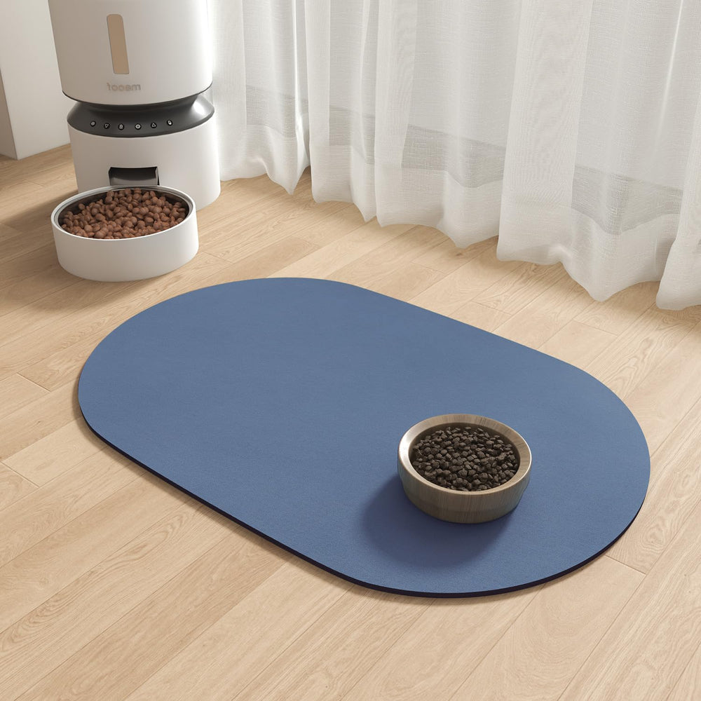 MontVoo: alfombrilla absorbente para comida de perro, evita manchas al comer