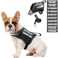 MOOGROU arnés para perro de servicio cómodo y seguro para uso diario.