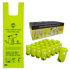 moonygreen bolsas compostables para excrementos de perro, cierre fácil