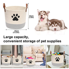 Morezi cesto almacenamiento de mantas para perro, perfecto junto a la cama.
