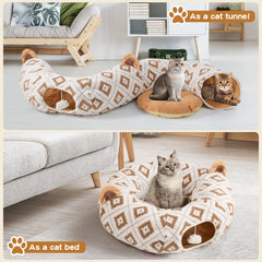 Morikey cama-gato funda-lavable: limpieza fácil gracias a la funda interior