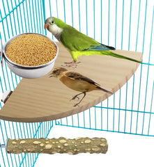 MotBach cuenco para aves, acero inoxidable y fácil limpieza