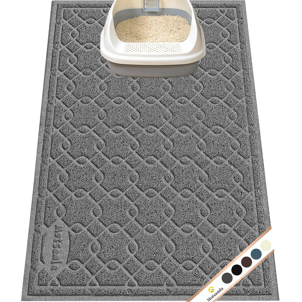 Alfombrilla Motsamla para arenero gran tamaño atrapa arena para piso limpio.