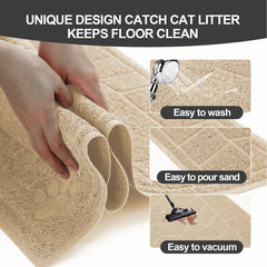 Motsamla uso multiusos para interiores y exteriores, práctico como felpudo.